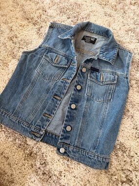 Polo by Ralph Lauren Light Blue Denim Vest